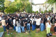 Con inmenso dolor despidieron al joven Dilan González