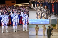 3 Chinese astronauts stranded in space station after debris strikes return capsule