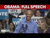 FULL: Barack Obama speaks at NJ rally for Mikie Sherrill