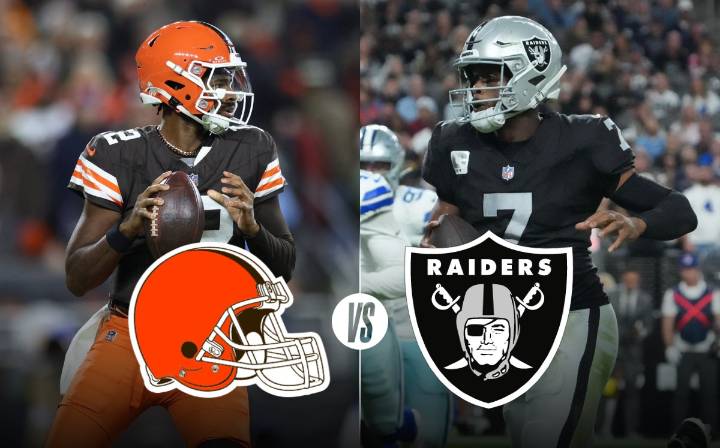 ¿A qué hora y dónde VER Browns vs Raiders de la NFL?