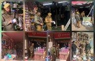 J&K Police conduct checking of chemical, fertilizer & hardware shops in Awantipora