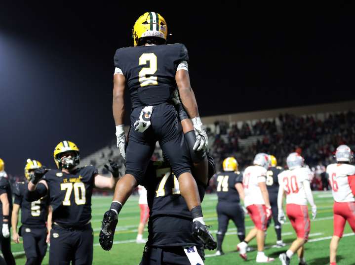 St. Edward wins fifth straight regional title behind Brandon White’s historic performance