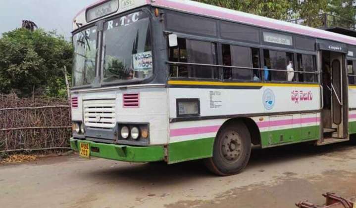 RTC bus runs over pedestrian in Siddipet