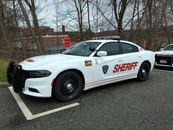 Naked man on Putnam Bike Trail