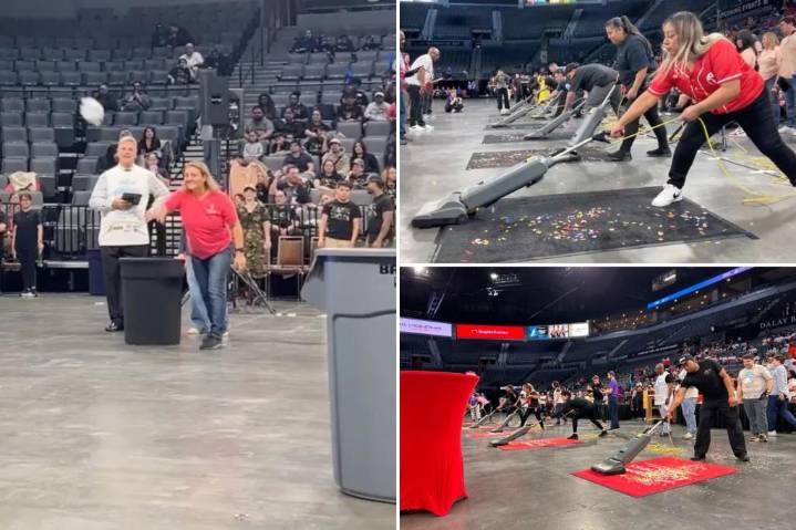 'Dystopian' Las Vegas Housekeeping Olympics gets seething social media reaction