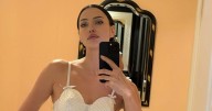 Irina Shayk Channels Madonna in Cone Bra Photos