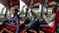 Viral Video Shows Bus Drivers Swapping Seats Mid-ride On Highway In Rajasthan, Sparks Passengers' Safety Concerns