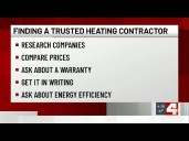 BBB: Hiring a heating contractor