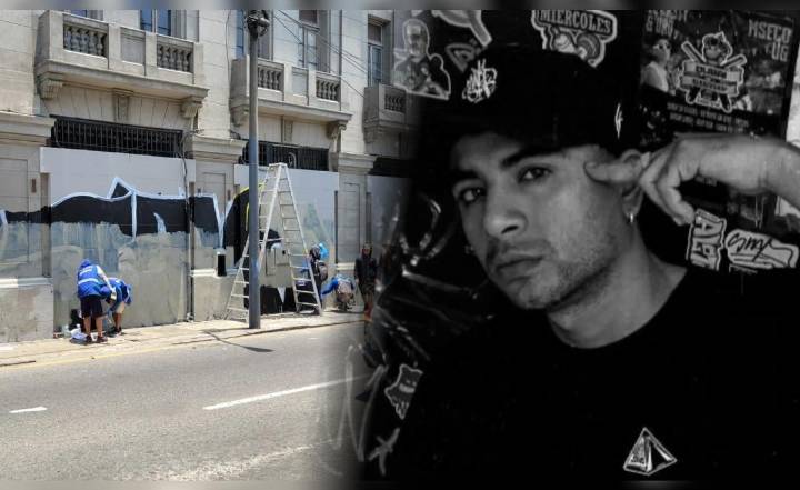 Municipalidad de Lima borra mural conmemorativo de Eduardo Ruiz a un mes de su fallecimiento