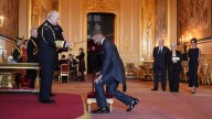 David Beckham knighted by King Charles at Windsor Castle