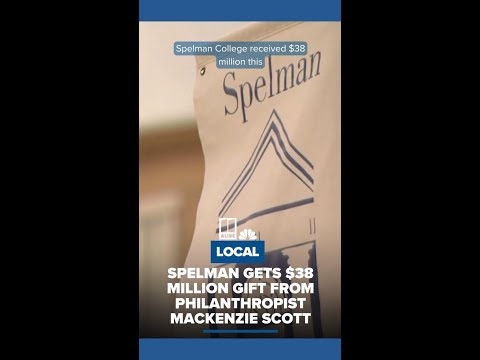 Spelman College announces $38 million gift by philanthropist MacKenzie Scott