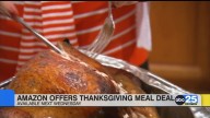 Amazon to offer Thanksgiving meal deal