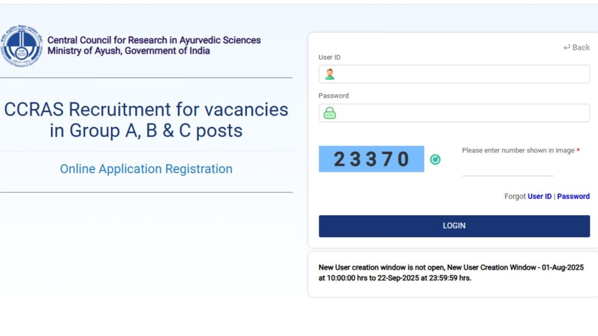 CCRAS Staff Nurse Admit Card 2025 Released, Direct Link To Download Here