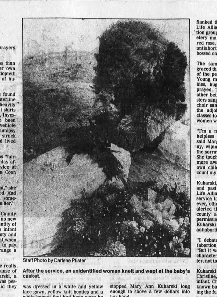 Strangers mourned the 1983 death of an abandoned baby girl. Police tracked down her mother 42 years later