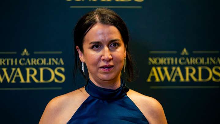 Who took home prestigious North Carolina Awards in…