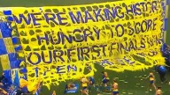 AFLW: West Coast Eagles’ banner struggles to stay intact for club’s maiden finals match in horror conditions