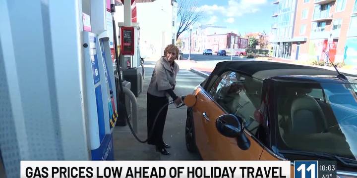 AAA says Colorado gas prices are down at a time where busy holiday travel is expected