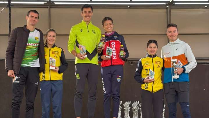 Jorge David Torre y Raquel de Francisco repiten victoria en el Cross de la Montaña