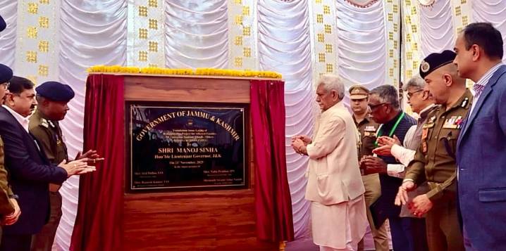 LG Sinha Lays Foundation Stone for New Houses in Poonch & Rajouri ; Vows Support for Affected Families 
