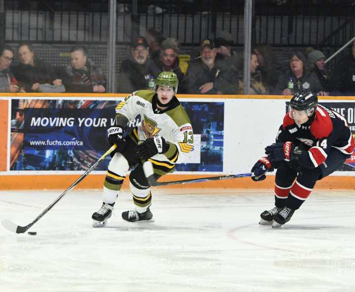 North Bay survive shaky third period to beat Saginaw in shootout 6