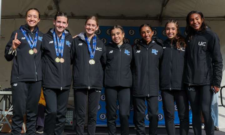 Union Catholic girls XC wins 4th straight MOC title with historic team average