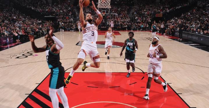 Suns Burn Blazers in Nightmare Outing