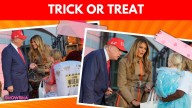 US President Donald Trump & First Lady Melania Trump Spread Halloween Cheer At White House