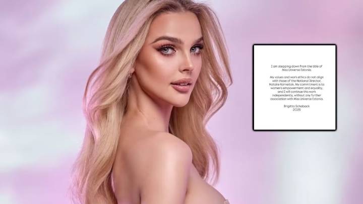 ¿Por qué renunció Miss Estonia, Briggita Schaback, a Miss Universo? Esto es lo que se sabe