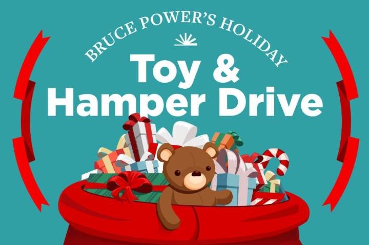 Bruce Power kicks off annual toy drive and hamper program fundraisers