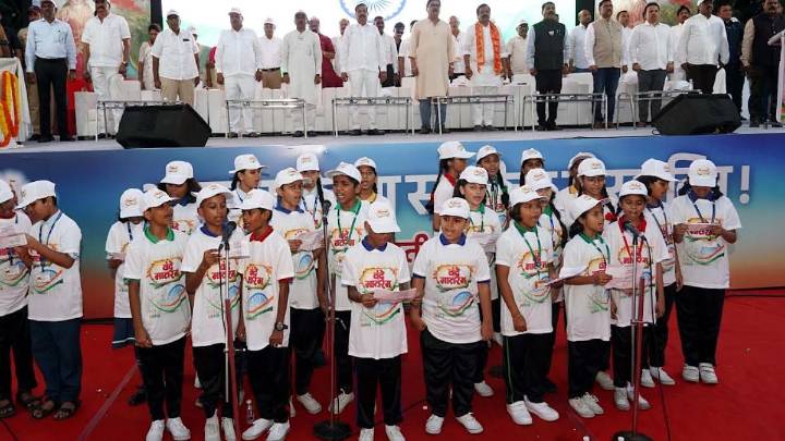 Navi Mumbai Resonates with 'Vande Mataram': 3,000 Students Celebrate 150 Years Of Patriotism In Panvel