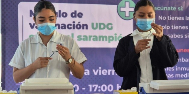 Jalisco arranca campaña de vacunación masiva contra el sarampión con más de un millón de dosis