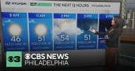 Next rain chance in Philadelphia area