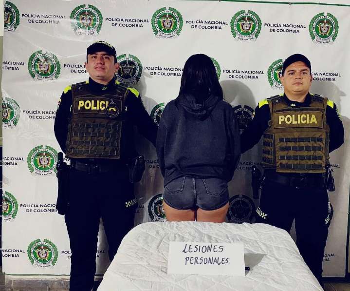 Mujer fue capturada por hecho de violencia contra una menor de edad