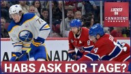 Habs TRADE RUMOUR: Interest in Tage Thompson? | Caufield's INEVITABLE Snub + Suzuki Banged Up