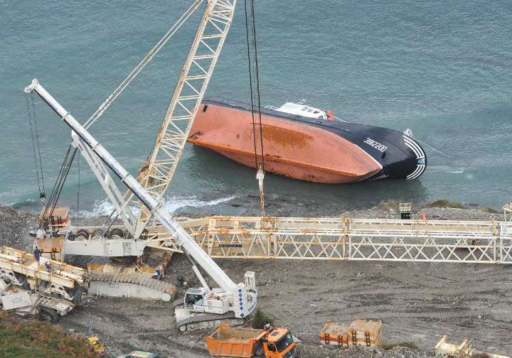 «Estabamos obligados a levantar el 'Motxo' sin tocar el flysch»
