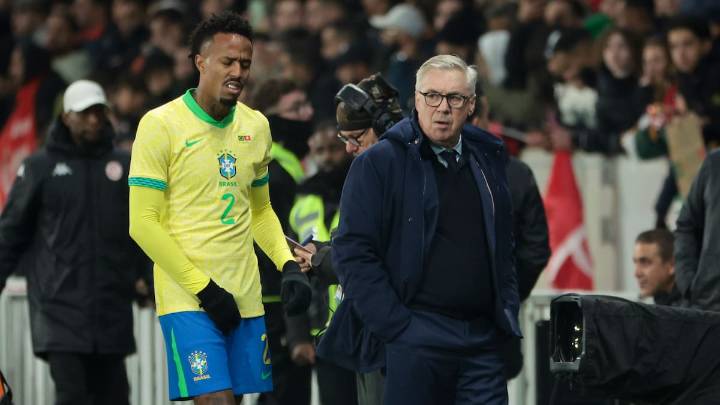 Éder Militao, 'KO' para dos semanas: el jugador del Real Madrid vuelve lesionado de la concentración con Brasil