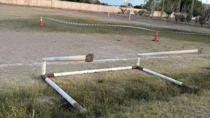 Tragedia en el Circulo de Oficiales: el festejo de un gol habría hecho caer el arco que mató al chico de 13 años