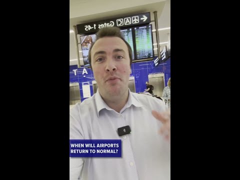 How long until air travel at TPA returns to normal with government reopened?