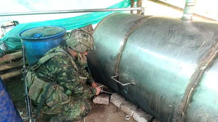 Incautan más de una tonelada de cocaína en zona rural de Nariño en operación contra megalaboratorio
