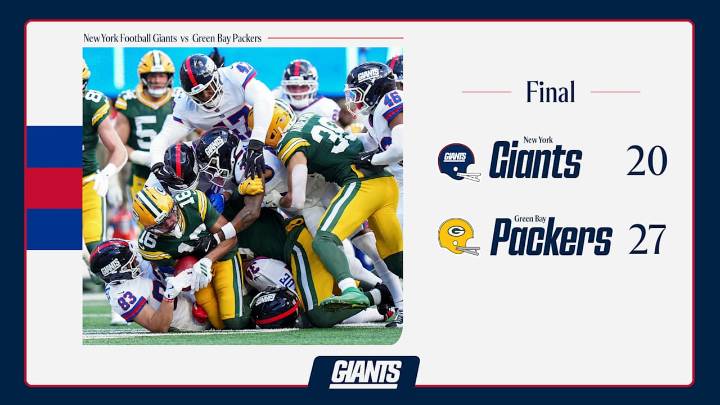 Instant Analysis: Giants fall to Packers, 27