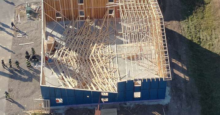 Three construction workers injured in Grafton partial structure collapse, one rescued from debris