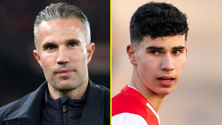 Robin van Persie selects 19-year-old son he once called 'a loser' in Feyenoord matchday squad for first time