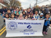 Photos: Villa Maria Academy Girl Scouts Troop 1807 take part in Veterans Day parade