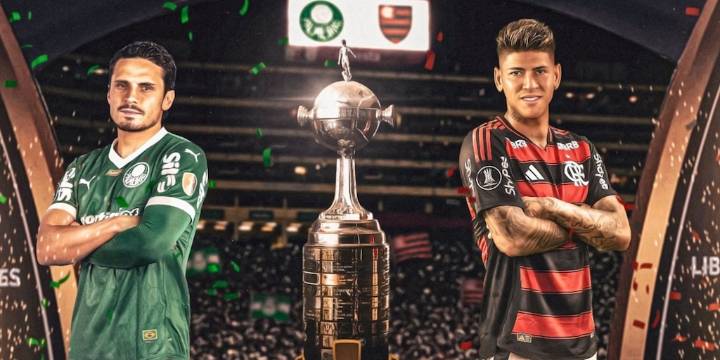 Se confirmó horario de la final de la Copa Libertadores 2025: programación completa del duelo Palmeiras vs Flamengo