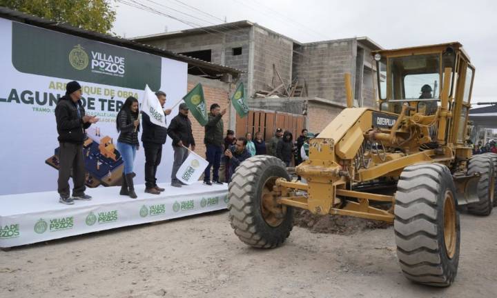 Arranca modernización de la calle Laguna de Términos en Santa Rita