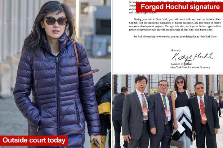 Bombshell docs reveal alleged Chinese mole Linda Sun 'forged' Hochul's signature: feds