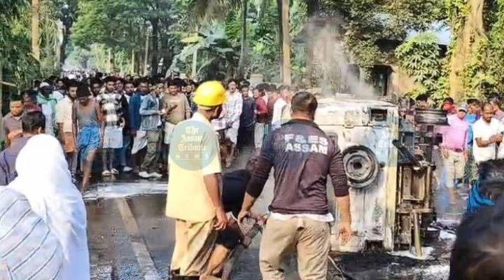 Hajo horror: Two schoolgirls killed, another injured as speeding SUV hits trio