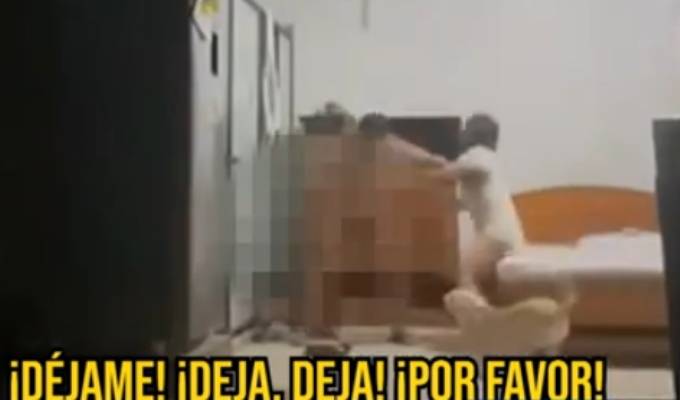 San Martín: alcalde de Juan Guerra es grabado golpeando brutalmente a su pareja de 22 años