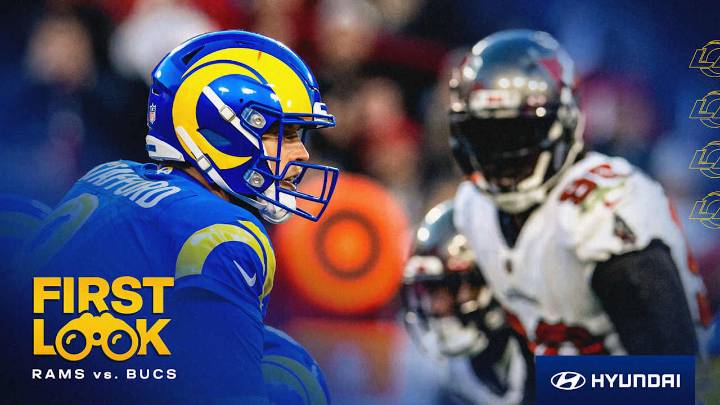 First Look: Rams host Bucs on Sunday Night Football in Week 12 in battle of NFC division leaders