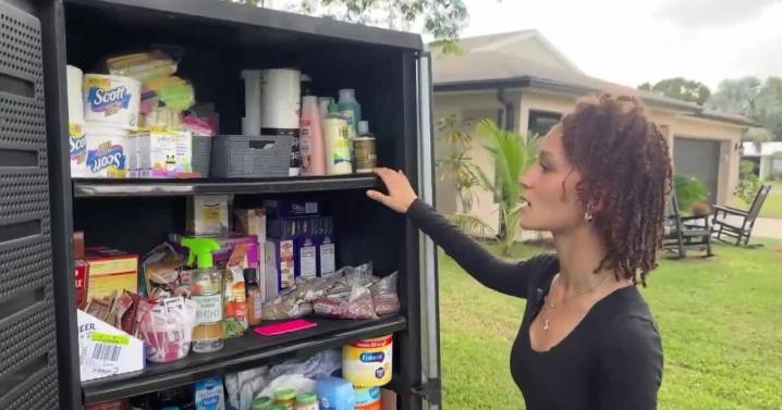 Fort Pierce teen’s free food pantry becomes lifeline for neighbors in need